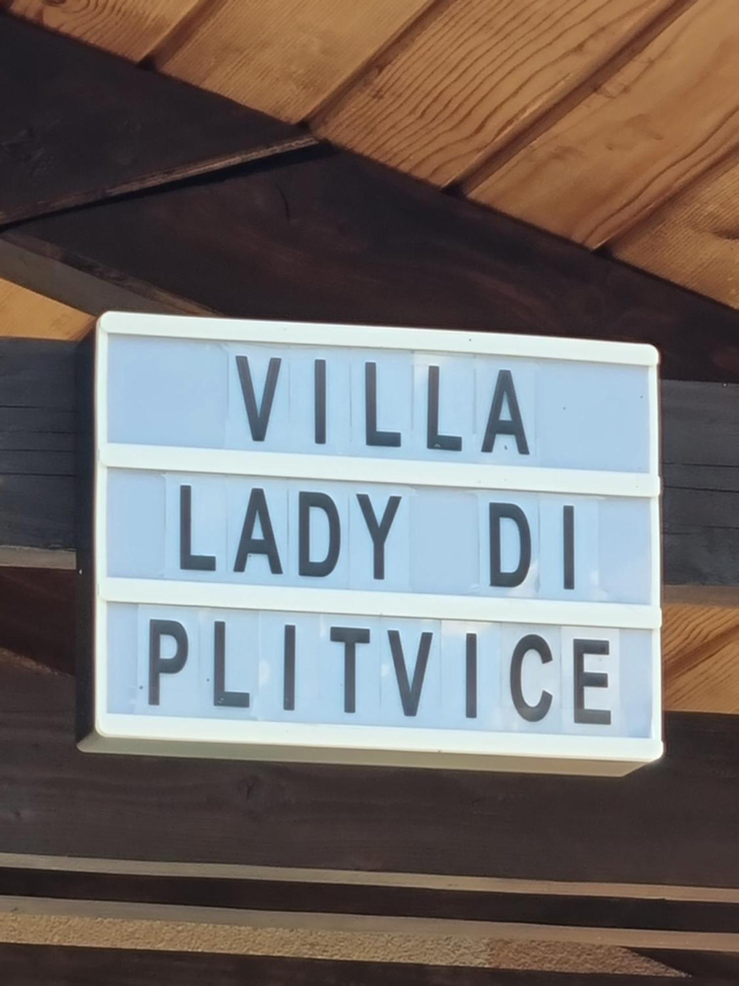 Villa Lady Di Plitvice Vrhovine Eksteriør bilde